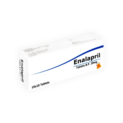 Enalapril Generis 20mg 56 Tablet