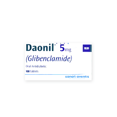 Daonil 5mg 100 Tablet