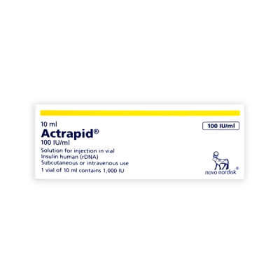 Actrapid 100IU/ml 10ml Prefilled pen