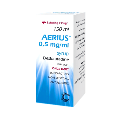 Aerius 0.5mg/ml 150ml Syrup