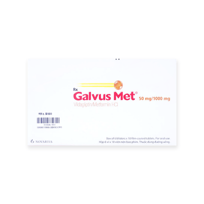 Galvus Met 50/1000mg/mg 60 Tablet