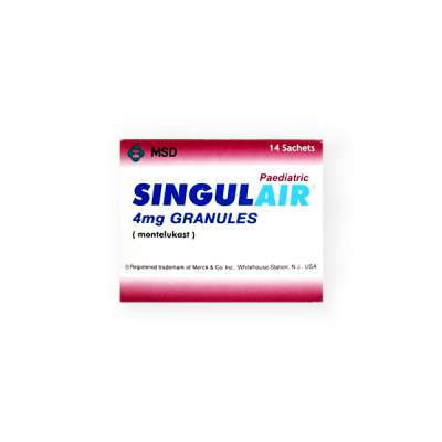 Singulair Pediatric 4mg 28 Tablet