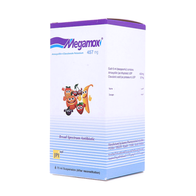 Megamox 457mg 70ml Suspension