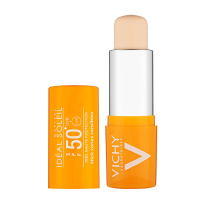 Vichy Ideal Soleil 50+Spf Stick Zones Sensibles 9g