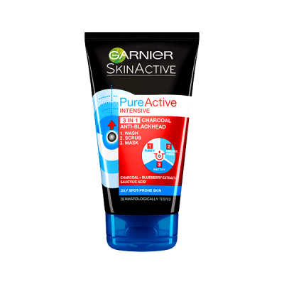 Garnier Pure Active 3 in1 Charcoal 150ml