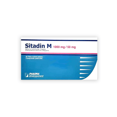 Sitadin M 1000/50mg/mg 56 Tablet