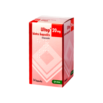 Ultop 20mg 14 Capsule