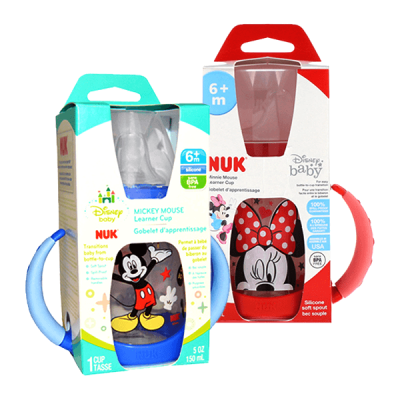 Nuk Biberon Entrena 6+ mo 150ml (Rose&Blue)