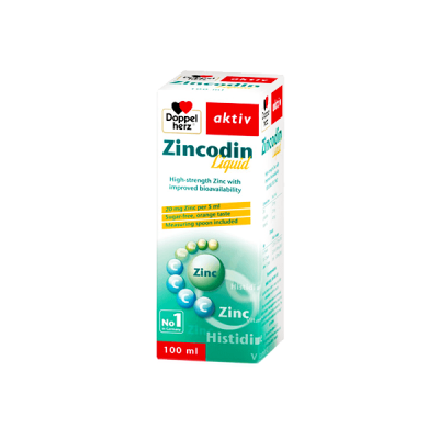 Aktiv Zincodin Liquid 100ml Syrup