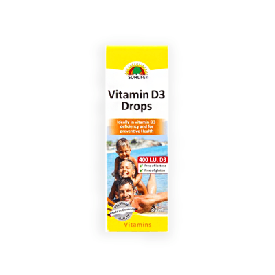 Sunlife Vitamin D3 30ml Drop