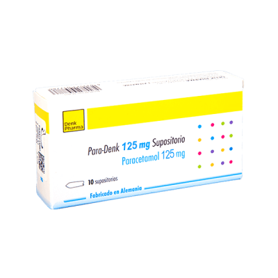 Para-Denk 125mg 10 Suppository