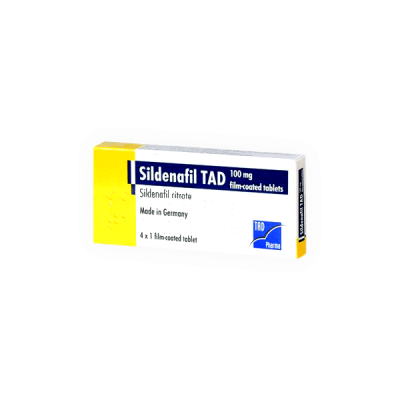 Sildenafil Tad 100mg 4 Tablet