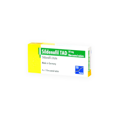 Sildenafil Tad 50mg 4 Tablet