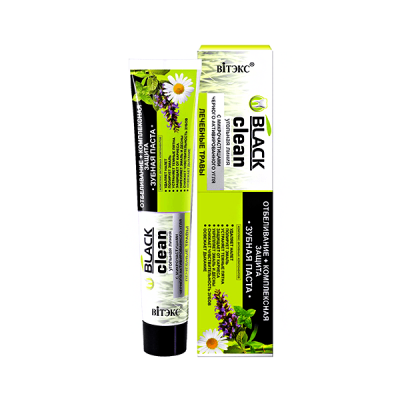 Vitex Black Clean Whitening Complex Toothpaste 85g
