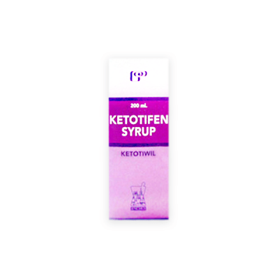 Ketotifen 1/5 mg/ml Syrup