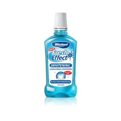 Wisdom Fresh Effect Whitening Mouthwash 500ml