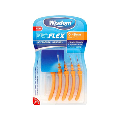 Wisdom Pro Flex 0.45mm Interdental Brush