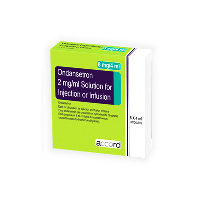 Ondansetron 8/4mg/ml 5 Ampoule(Accord)