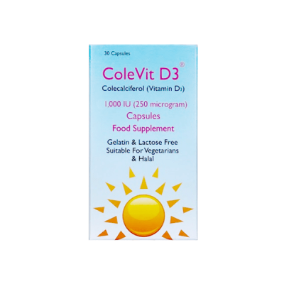 Colevit D3 1000IU 30 Capsule