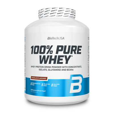 BiotechUSA-100% Pure Whey Strawberry 2270g