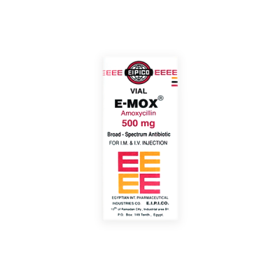 E-Mox 500Mg Vial