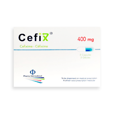 Cefix 400mg 5 Capsule