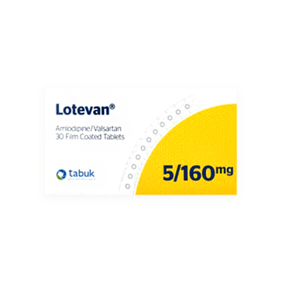 Lotevan 5/160mg/mg 30 Tablet