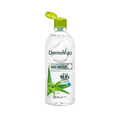 DermoViva Hand Sanitizer With ALoe Vera 200ml