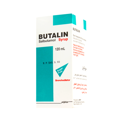Butalin 2/5mg/ml 120ml Syrup