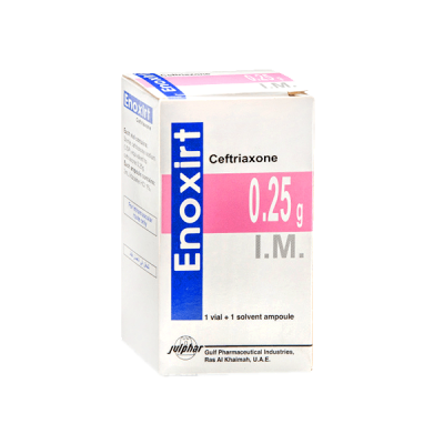 Enoxirt 0.25g 1+1 Vial+Ampoule