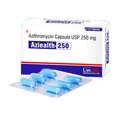 Azomycin 250mg 6 Capsule