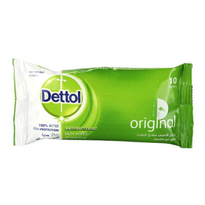 Dettol Antibacterial Wipes 10Piece