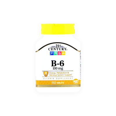 21 Century B-6 100mg 30 Tablet