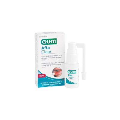 Gum (212) Afta Clear Mouthrinse 120ml
