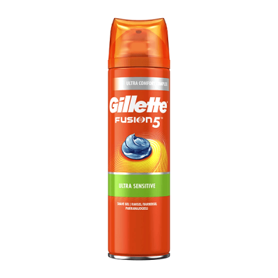 Gilette Fusions Ultra Sensitive Shaving Gel 200ml