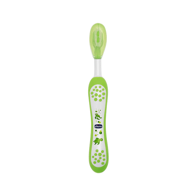 Chicco (111) Green Tooth Brush 6+ mo