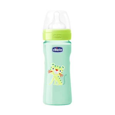 Chicco (196)Green Bottle 2+ mo 250ml