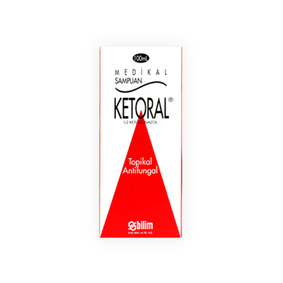 Ketoral 100ml Shampoo