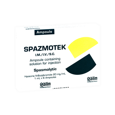 Spazmotek 20mg/1ml 6 Ampoule