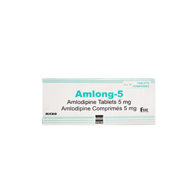 Amlong 5mg 20 Tablet