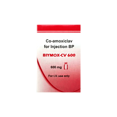 Duoclav Co-Amoxiclav 600mg 1Vial