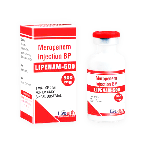 Meropenem 500mg 1 Vial