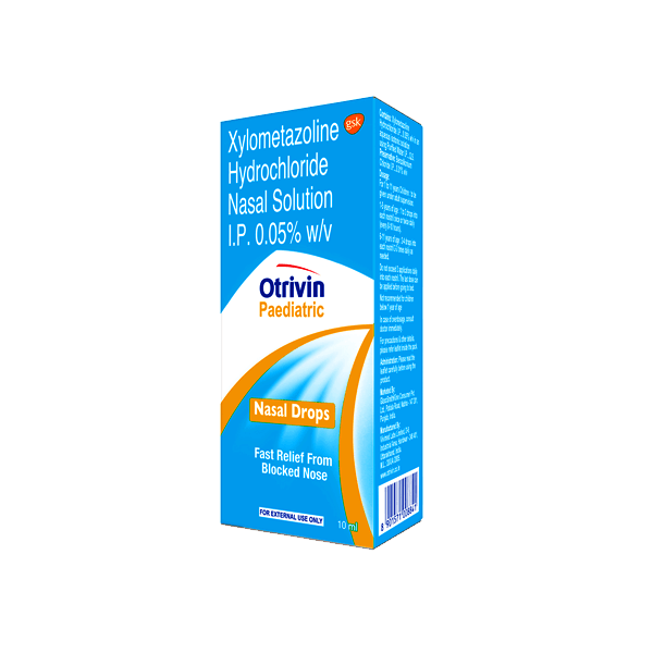 Otrivin 0.05% 10ml Drops