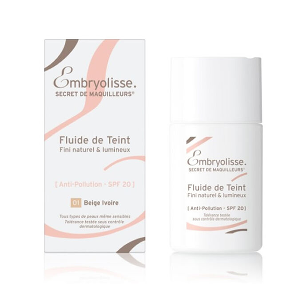 Embryolisse Liquid Foundation Ivory Beige (01)30ml
