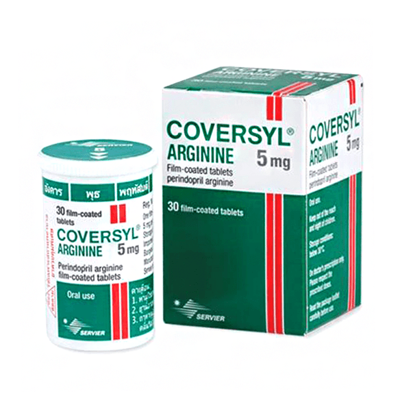 Coversyl Arginine 5mg 30 Tablet