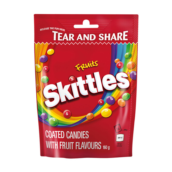 Skittles Fruits 160g baghszzzzzzz