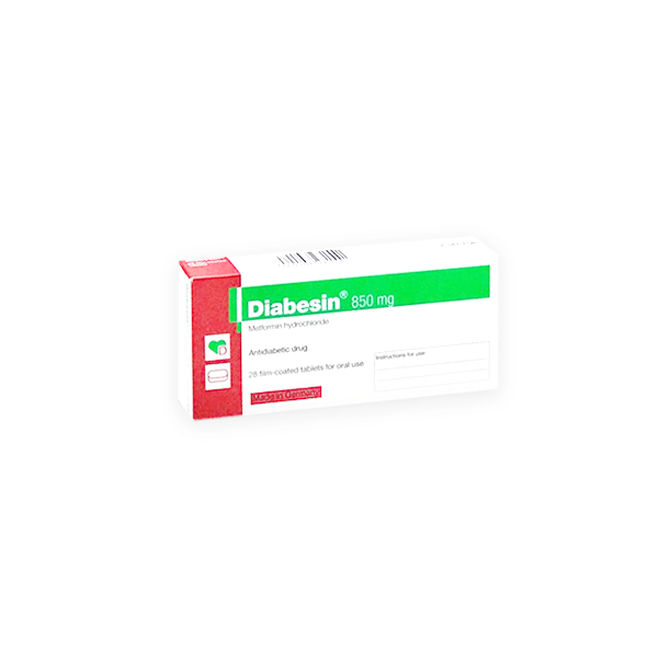 Diabesin Tad 850mg 28 Tablet