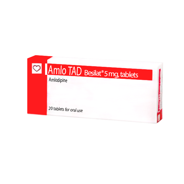 Amlo Tad 5mg 20 Tablet