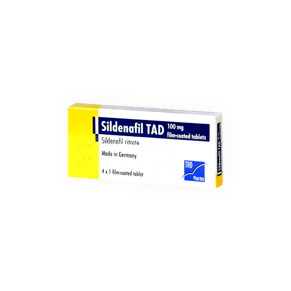 Sildenafil Tad 100mg 4 Tablet