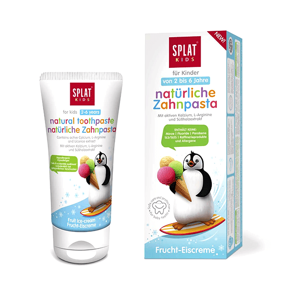 Splat Fruit Ice-Cream Toothpaste 2-6yr 50ml